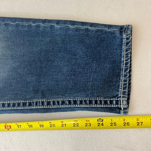 Vigoss Women's Distressed Stretch Skinny Blue Denim Jeans Plus Sz 22 NWOT - Picture 10 of 12